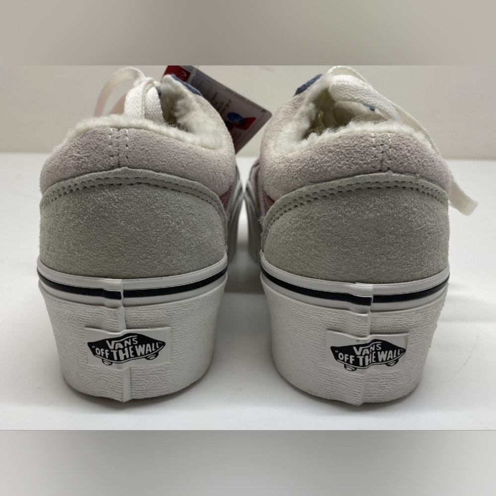 Vans Women’s Old Skool Suede Cozy Sherpa Sneakers Size 6.5 NWT MSRP $95 - Picture 7 of 10
